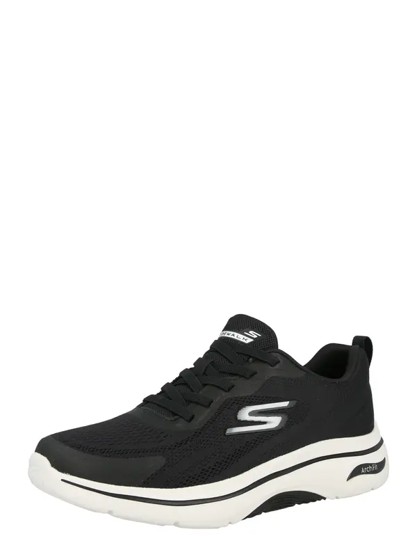 SKECHERS SKECHERS Nizke superge 'Go Walk  2.0'  črna / bela