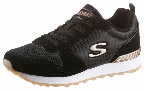 SKECHERS SKECHERS Nizke superge 'Goldn Gurl'  zlata / črna