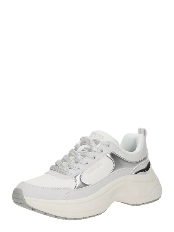 SKECHERS SKECHERS Nizke superge 'HAZEL 2'  svetlo siva / srebrna / bela