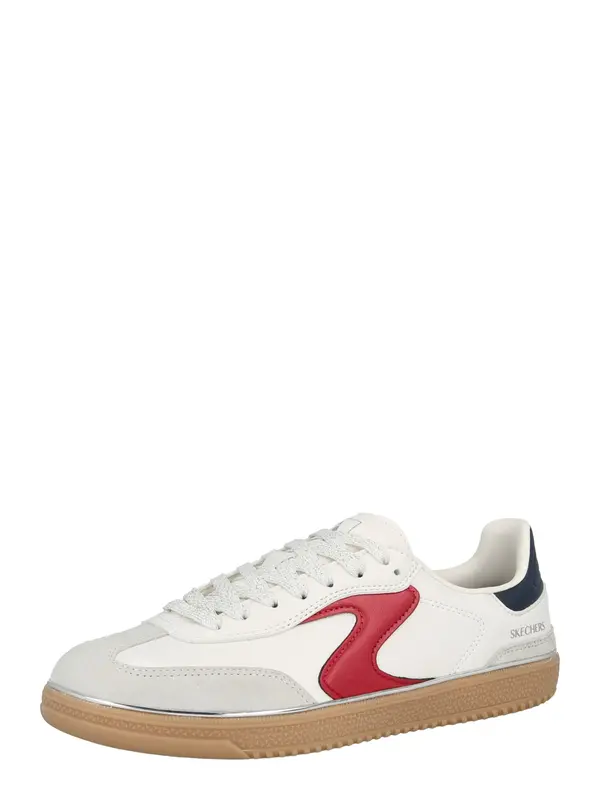 SKECHERS SKECHERS Nizke superge 'HOTSHOT - LIVING LUXE'  mornarska / svetlo siva / češnjevo rdeča / bela