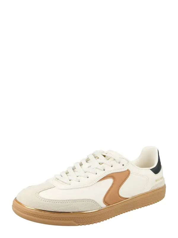 SKECHERS SKECHERS Nizke superge 'HOTSHOT - LIVING LUXE'  pueblo / kamen / črna / naravno bela
