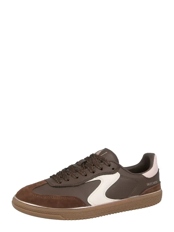 SKECHERS SKECHERS Nizke superge 'HOTSHOT - LIVING LUXE'  rjava / roza / naravno bela