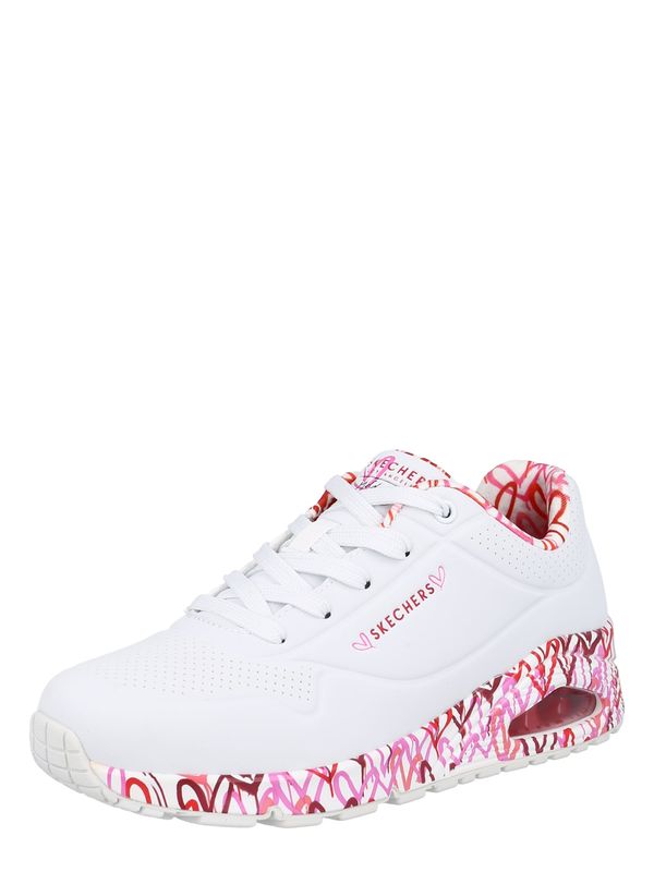 SKECHERS SKECHERS Nizke superge 'Loving Love'  lila / roza / rdeča / bela