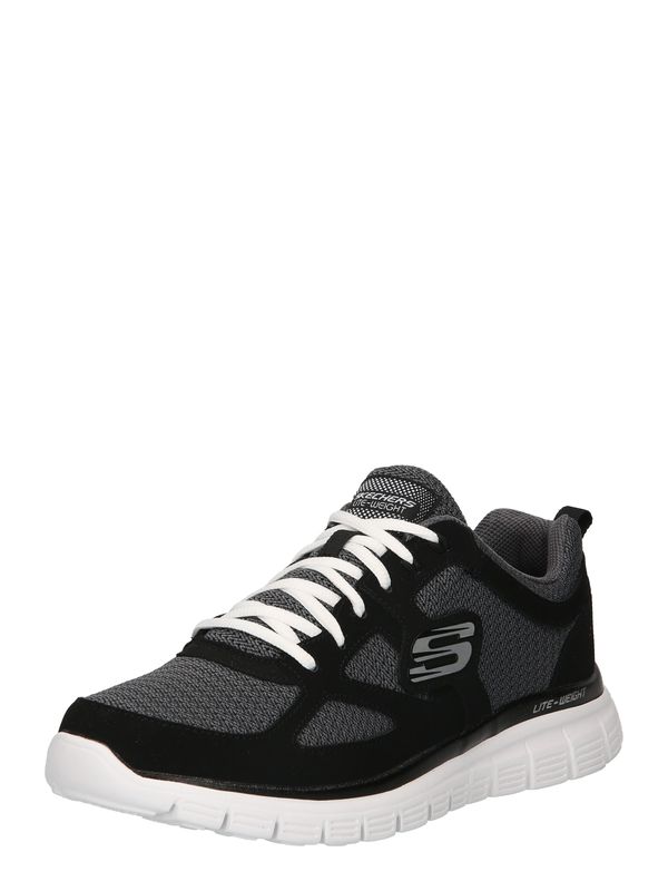 SKECHERS SKECHERS Nizke superge  siva / črna / bela