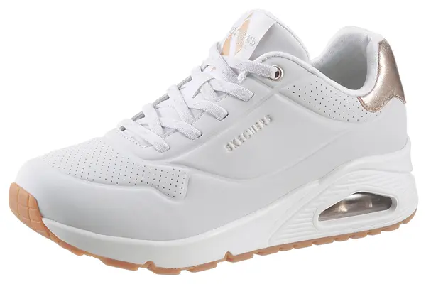 SKECHERS SKECHERS Nizke superge 'Skechers Uno-Shimmer Away'  off-bela