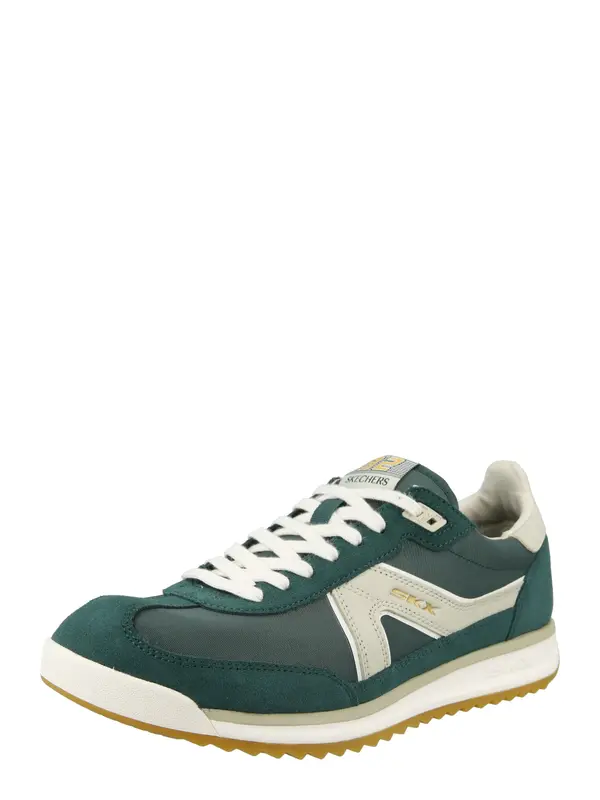 SKECHERS SKECHERS Nizke superge 'SKX 92 - SPECTIVE'  smaragd / bela / naravno bela