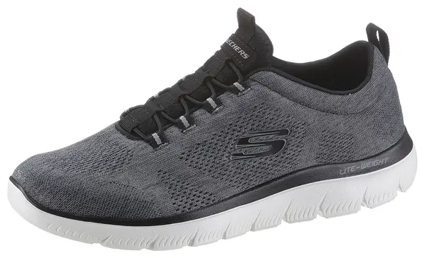 SKECHERS SKECHERS Nizke superge 'Summits Louvin'  dimno-siva / črna