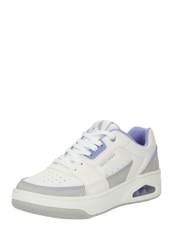 SKECHERS SKECHERS Nizke superge 'UNO COURT'  svetlo modra / srebrno-siva / bela