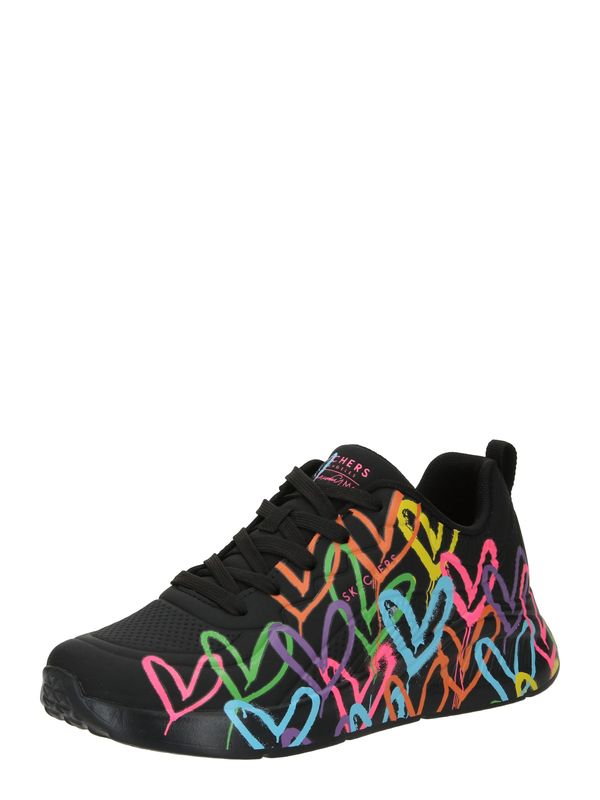 SKECHERS SKECHERS Nizke superge 'UNO LITE'  svetlo modra / lila / svetlo roza / črna