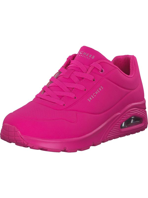 SKECHERS SKECHERS Nizke superge 'Uno - Night Shades'  neonsko roza