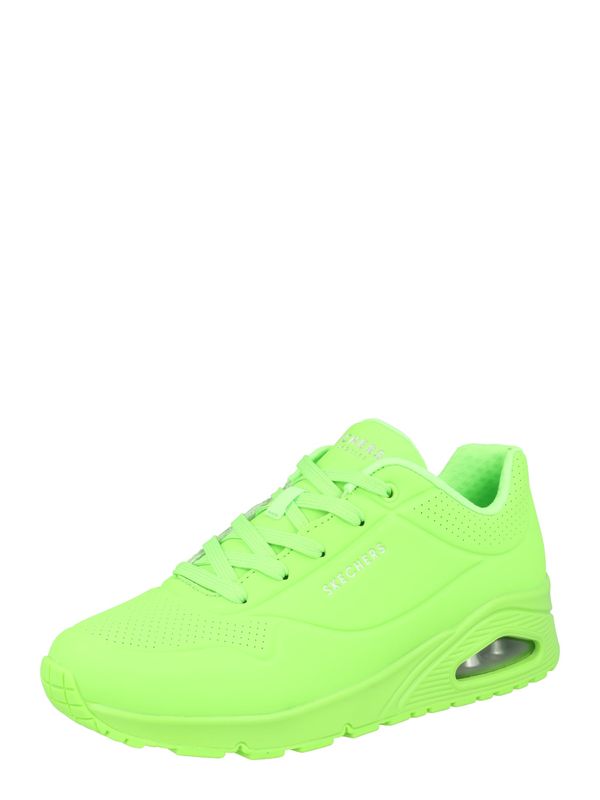 SKECHERS SKECHERS Nizke superge 'Uno - Night Shades'  neonsko zelena