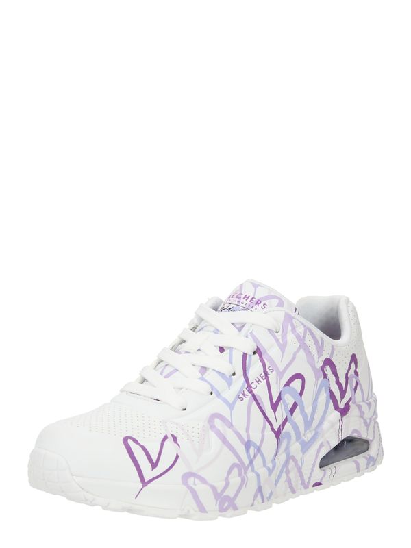 SKECHERS SKECHERS Nizke superge 'Uno - Spread The Love'  lila / vijolično modra / svetlo lila / bela