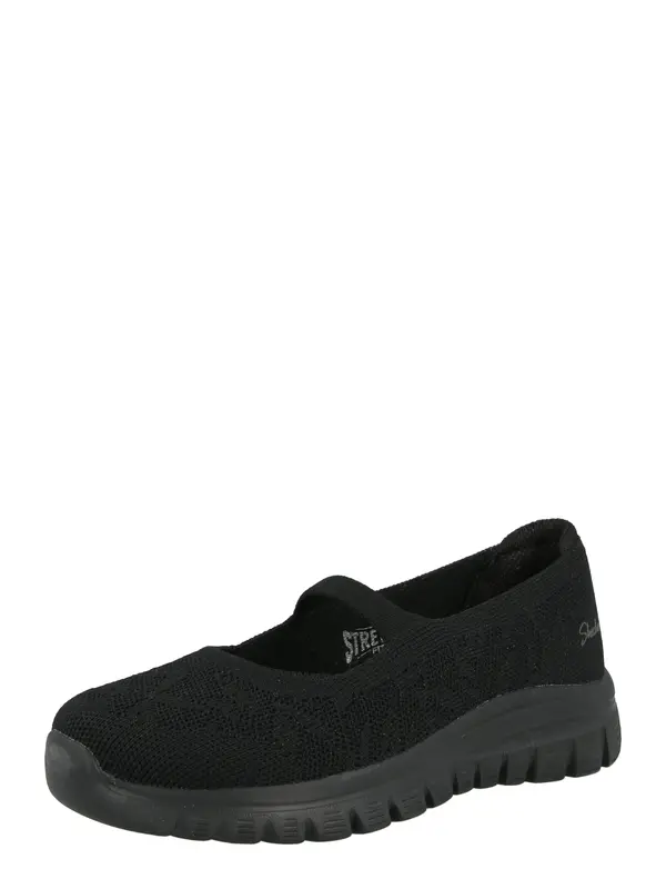 SKECHERS SKECHERS Odprte balerinke 'GRACEFUL-CHIC MOTION'  črna
