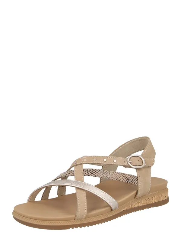 SKECHERS SKECHERS Sandali 'DESERT KISS LOW - SEASIDE SLI'  temno rjava / zlata / temno siva