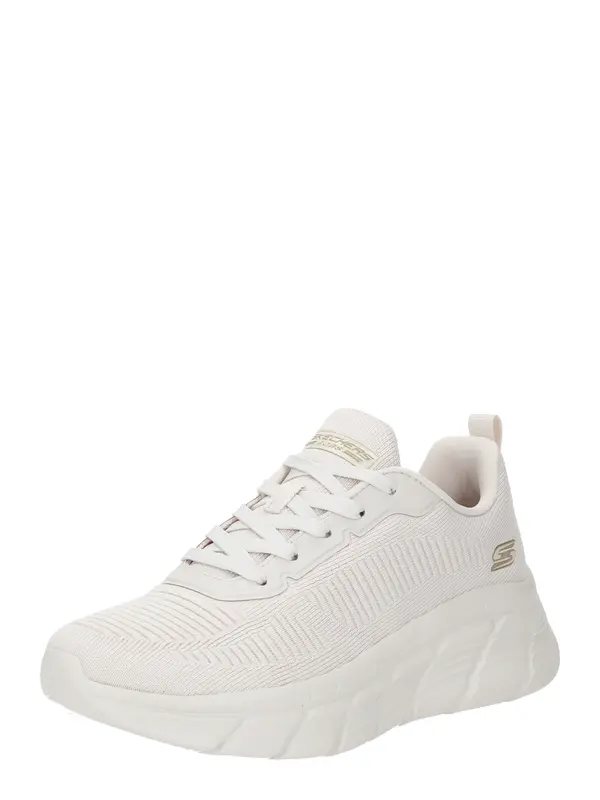 SKECHERS SKECHERS Športni čevelj 'Bobs B Flex Hi - Flying Hi'  volneno bela