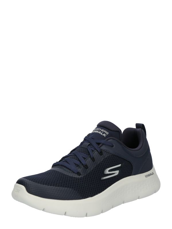 SKECHERS SKECHERS Športni čevelj 'GO WALK FLEX - INDEPENDENT'  temno modra / bela