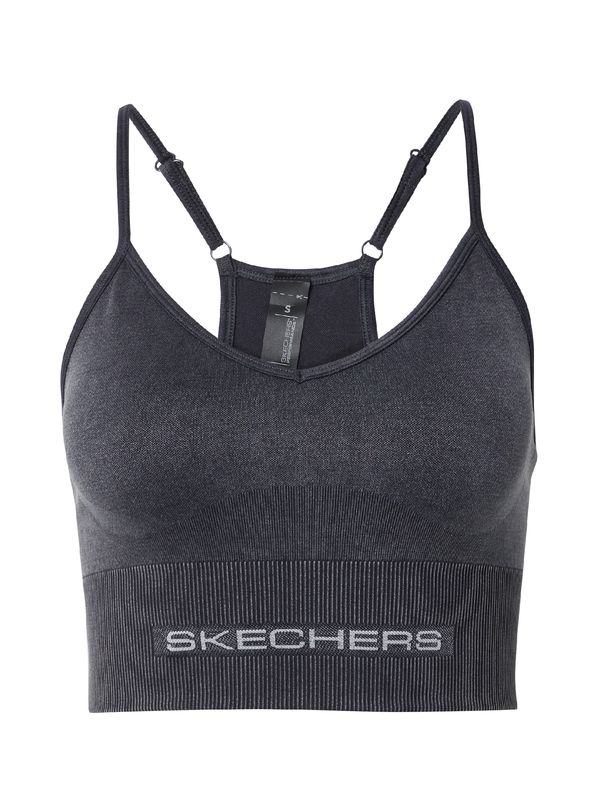 SKECHERS SKECHERS Športni nederček 'ENDURANCE'  siva / črna