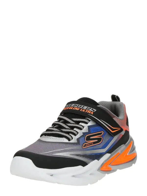 SKECHERS SKECHERS Superge 'FLEX-GLOW ULTRA'  modra / siva / oranžna / črna