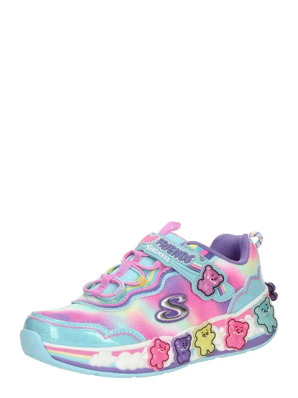 SKECHERS SKECHERS Superge 'GUMMY FRIENDS'  svetlo modra / rumena / lila / svetlo roza