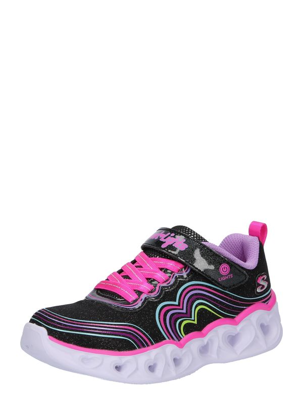 SKECHERS SKECHERS Superge 'HEART LIGHTS'  meta / svetlo lila / neonsko roza / črna