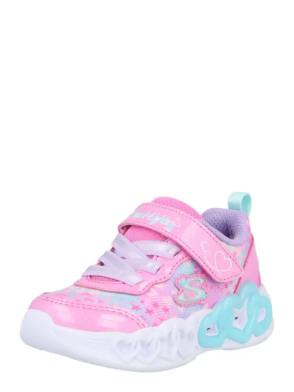 SKECHERS SKECHERS Superge 'INFINITE HEART LIGHTS - HEART'  nebeško modra / majnica / roza / puder