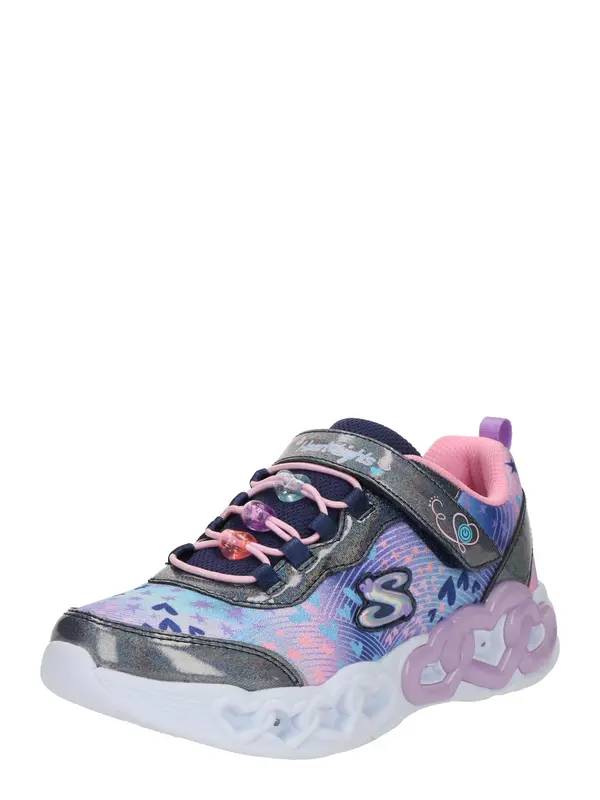 SKECHERS SKECHERS Superge 'Infinite Heart Lights'  mornarska / kraljevo modra / lila / roza