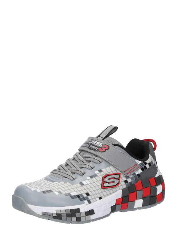 SKECHERS SKECHERS Superge 'MEGA-CRAFT 3.0'  siva / svetlo siva / rdeča / bela