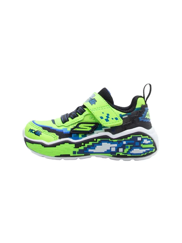 SKECHERS SKECHERS Superge 'MEGA SCENE'  modra / limeta / črna