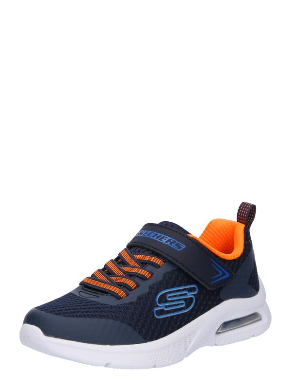 SKECHERS SKECHERS Superge 'MICROSPEC MAX'  marine / kraljevo modra / neonsko oranžna