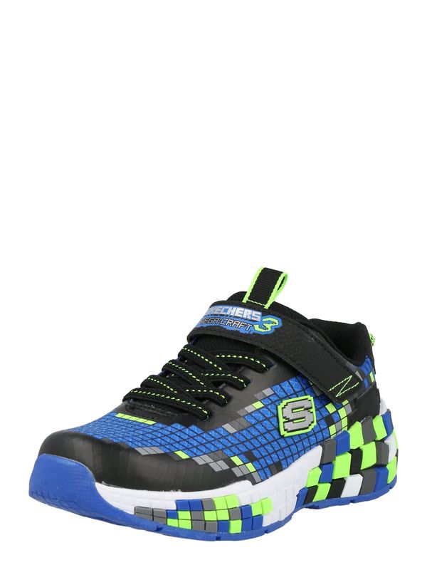 SKECHERS SKECHERS Superge  modra / limeta / črna