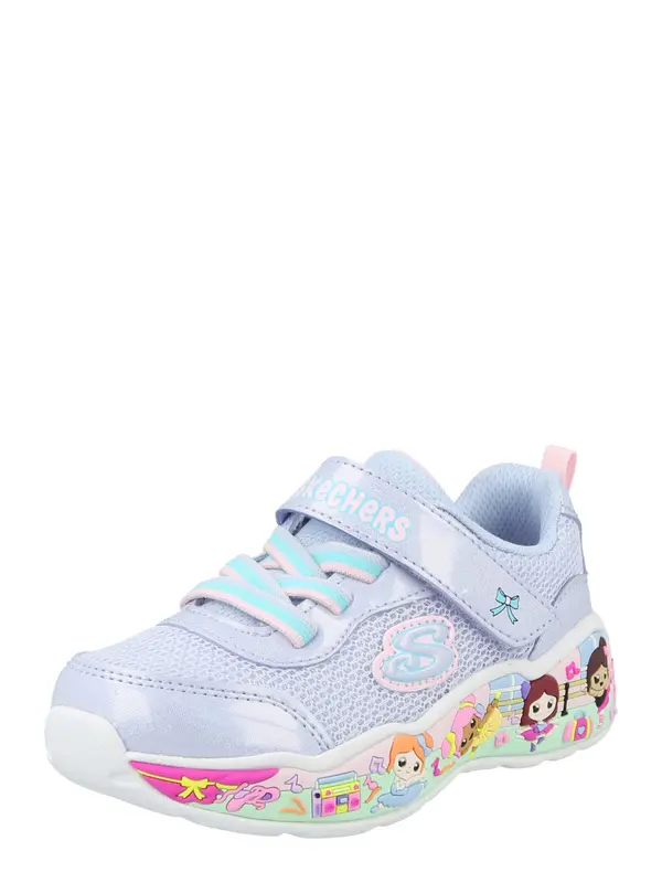 SKECHERS SKECHERS Superge 'Play Scene - Fun Squad'  turkizna / rumena / pastelno lila / pastelno roza