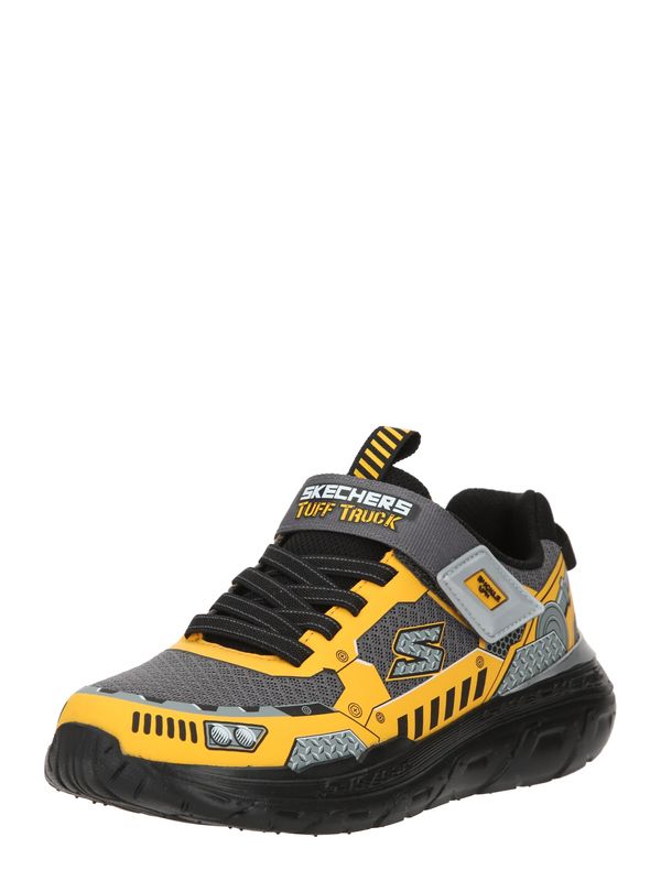 SKECHERS SKECHERS Superge 'SKECH TRACKS'  temno rumena / siva / temno siva / bela