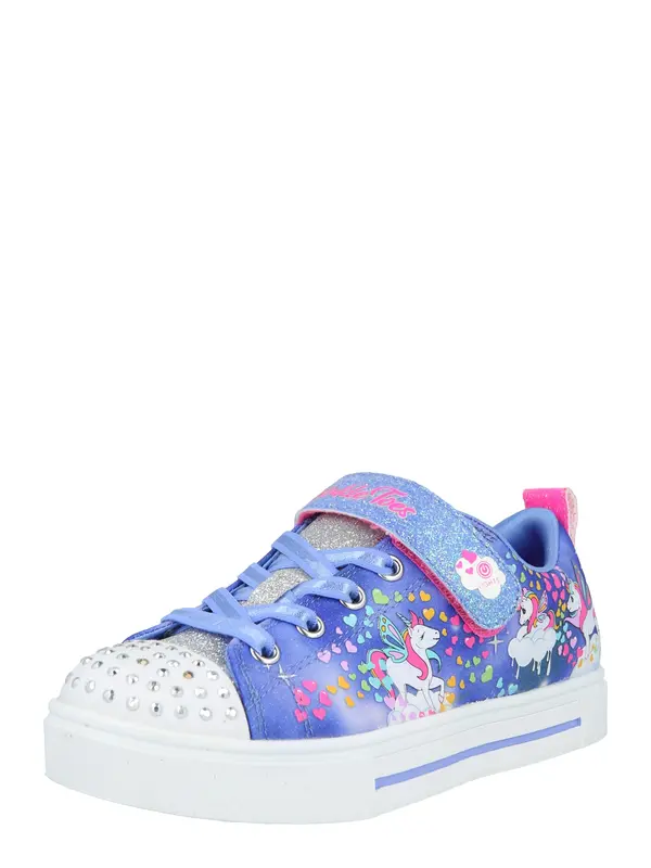 SKECHERS SKECHERS Superge 'TWINKLE SPARKS'  modra / turkizna / roza