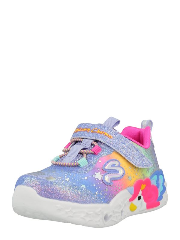 SKECHERS SKECHERS Superge 'UNICORN CHARMER'  svetlo modra / lila / mešane barve / roza / bela