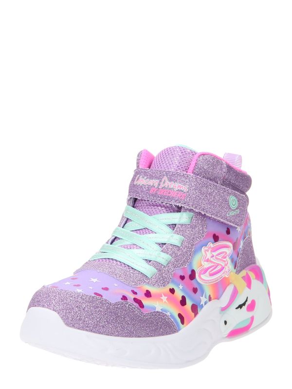 SKECHERS SKECHERS Superge 'Unicorn Dreams'  modra / lila / roza / bela