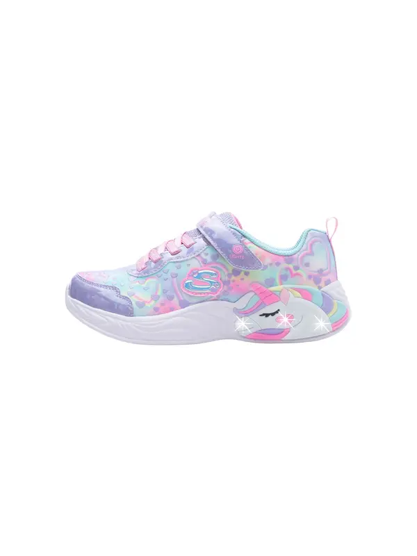 SKECHERS SKECHERS Superge 'UNICORN DREAMS'  svetlo modra / svetlo rumena / sivka / roza