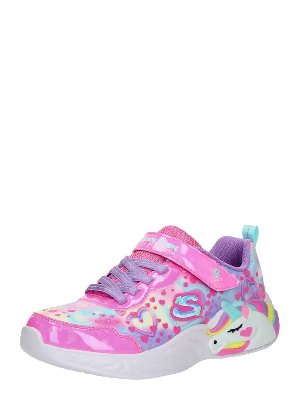 SKECHERS SKECHERS Superge 'UNICORN DREAMS'  voda / rumena / sivka / roza