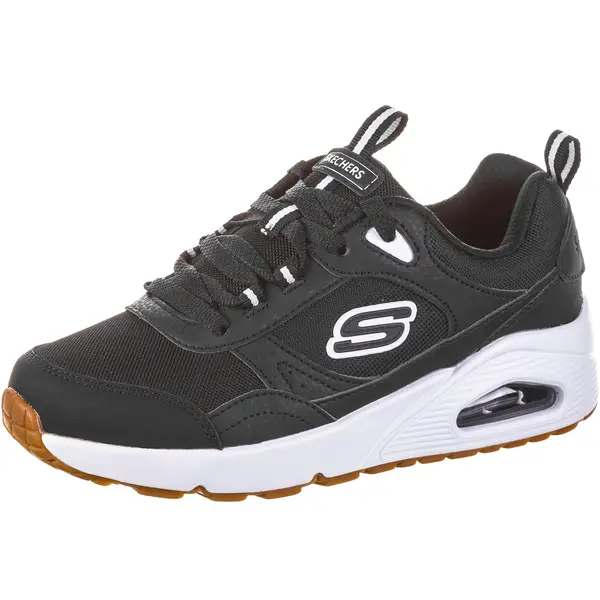 SKECHERS SKECHERS Superge 'Uno Retro - Groove'  črna / bela