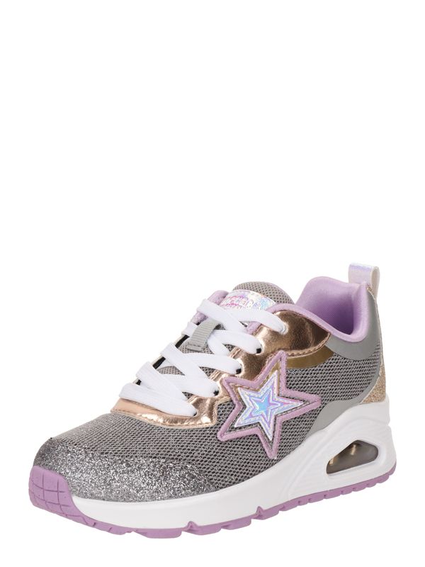 SKECHERS SKECHERS Superge 'UNO - STARRY VIBE'  zlata / siva / lila / srebrna