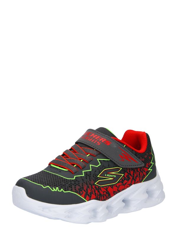 SKECHERS SKECHERS Superge 'VORTEX 2.0 - ZORENTO'  temno siva / svetlo zelena / rdeča