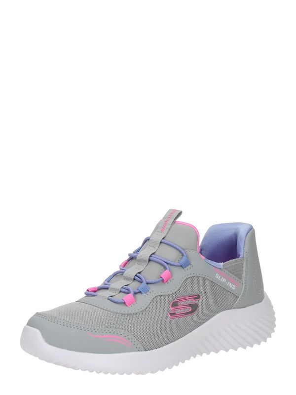 SKECHERS SKECHERS Superge 'WAVE 92'  siva / srebrno-siva / neonsko roza