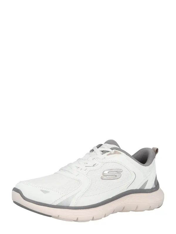 SKECHERS SKECHERS Tekaški čevelj 'FLEX APPEAL 5.0'  siva / rosé / bela