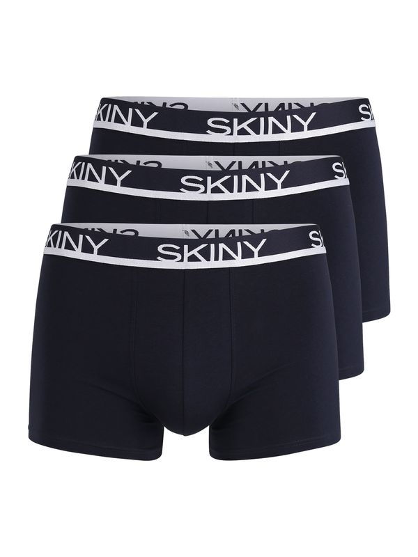 Skiny Skiny Boksarice  temno modra / bela