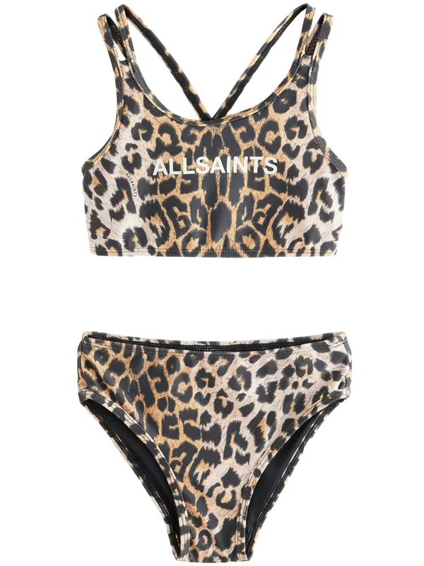 smALLSAINTS smALLSAINTS Bikini  svetlo rjava / črna / bela