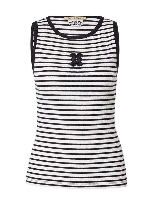 Smith&Soul Smith&Soul Top  črna / bela