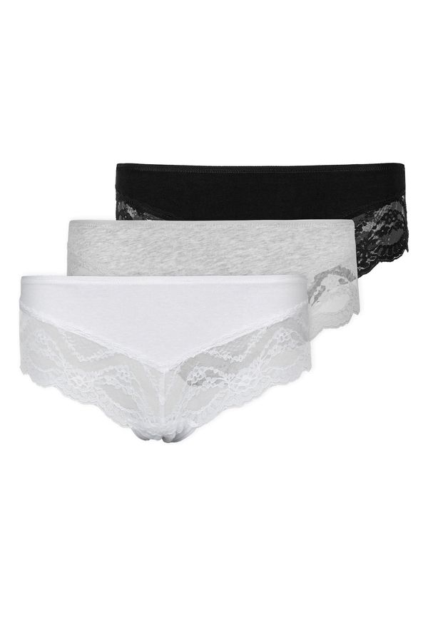 SNOCKS SNOCKS Spodnje hlačke  pegasto siva / črna / bela