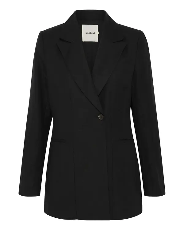SOAKED IN LUXURY SOAKED IN LUXURY Blazer 'Malia'  črna