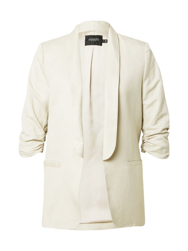 SOAKED IN LUXURY SOAKED IN LUXURY Blazer 'Shirley'  svetlo bež