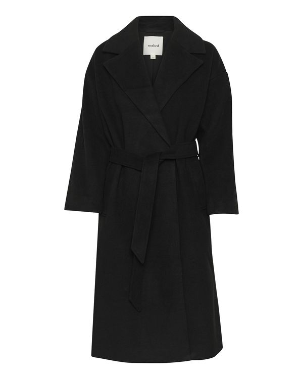 SOAKED IN LUXURY SOAKED IN LUXURY Prehoden plašč  črna