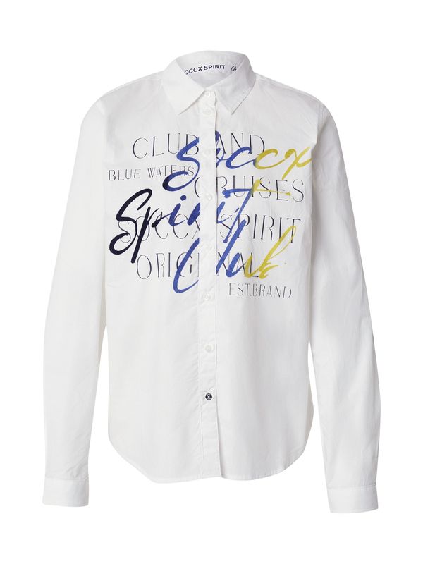 Soccx Soccx Bluza  modra / rumena / črna / volneno bela